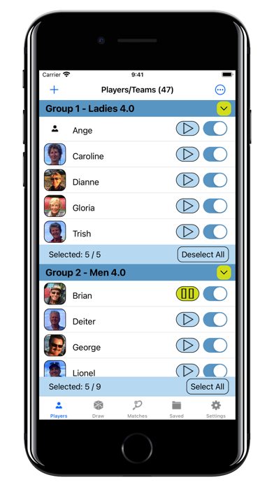 MatchUp Tennis & Pickleball Screenshot