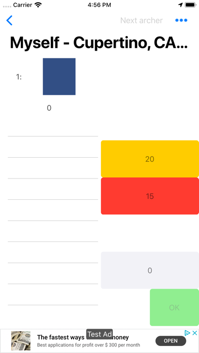 Archery Sheet iPhone screenshot 6 - Sports app