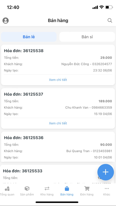 Nhanh - Quản lý bán hàng Screenshot