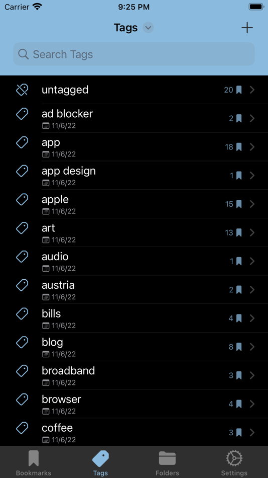 #3. Buchen - Bookmarks (iOS) 由: William Baer