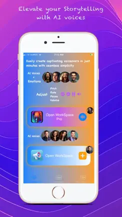 Voice Generator Text to Speech iPhone image 1