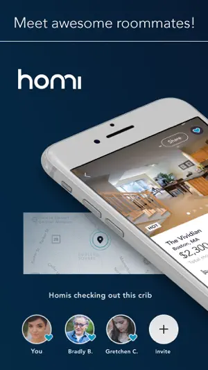 Homi® | Roommates & Rentals screenshot 1