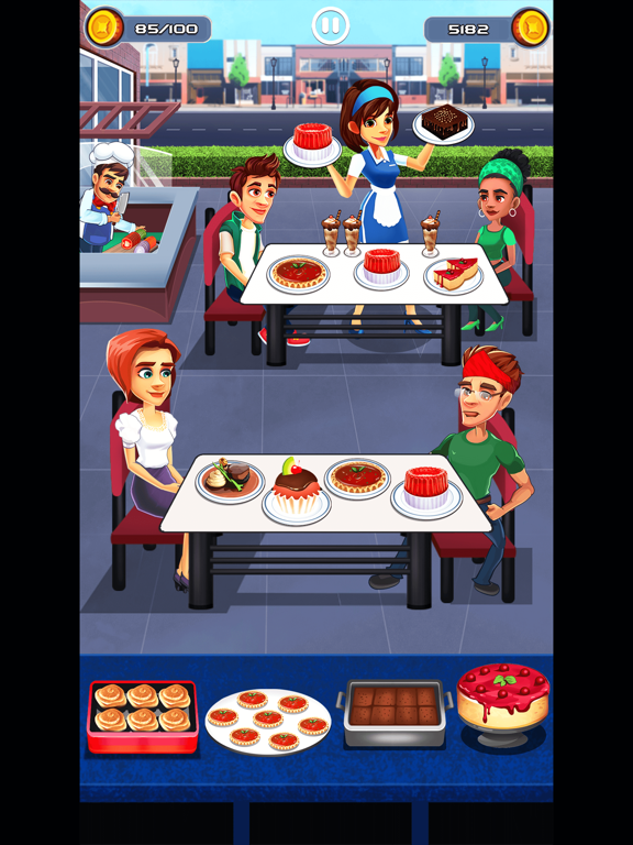 Screenshot #6 pour Cafe Story - Kitchen Frenz‪y