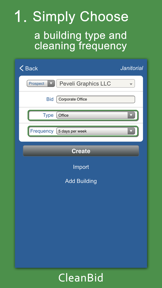 CleanGuru Janitorial Software screenshot