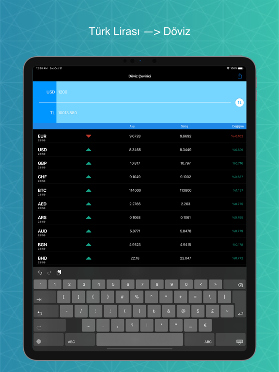 Screenshot #4 pour Döviz Çevir - Anlık kur