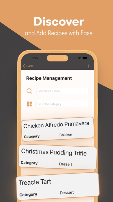 Meal Planner & Grocery List Screenshot