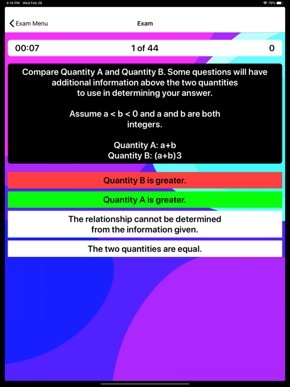 Screenshot #6 pour GRE Exam Prep 2025-2026