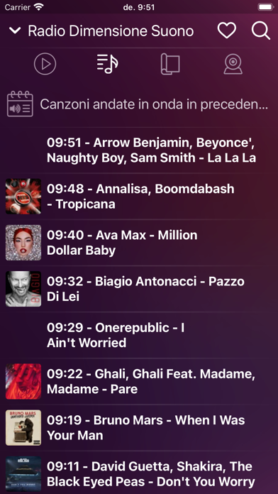 My Radio Online - Italia Screenshot
