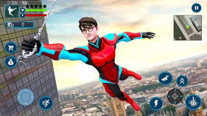 Amazing Rope Hero Spider Games Screenshot
