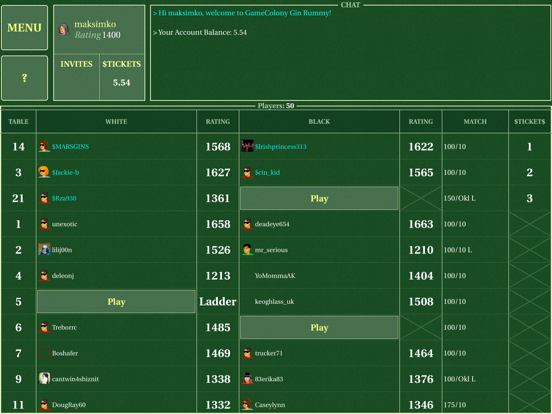 Screenshot #4 pour Gin Rummy GC