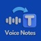 Transcribe Voice to Text enables users to dictate and transcribe text instead of typing