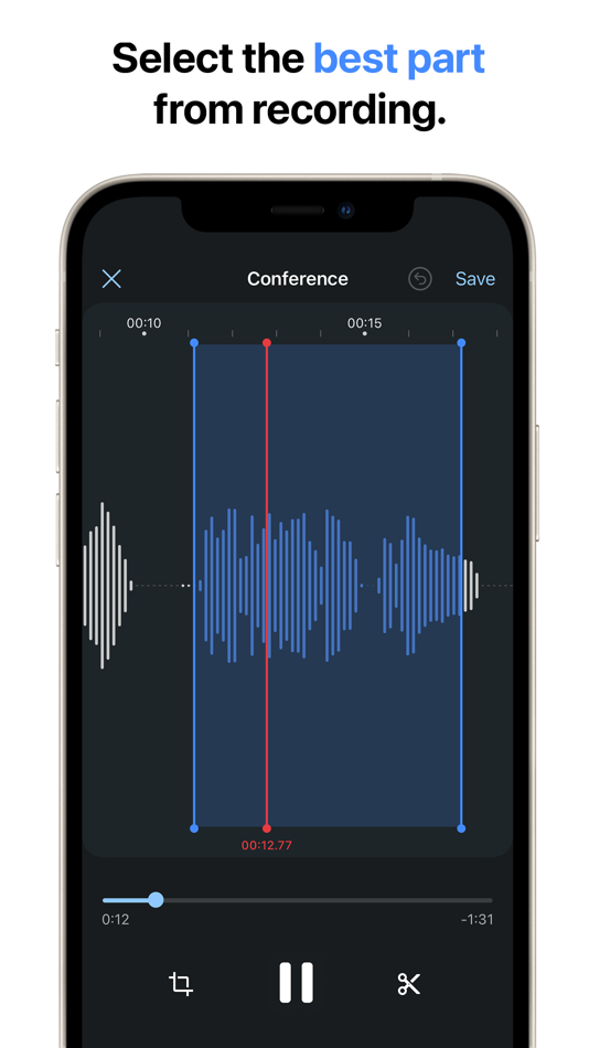#4. Voice Recorder & Transcribe (iOS) 由: Jakub Bartus
