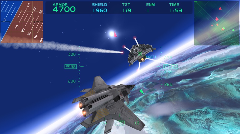 #3. Fractal Combat X (FCX) (iOS) 由: NEWTYPE K.K.