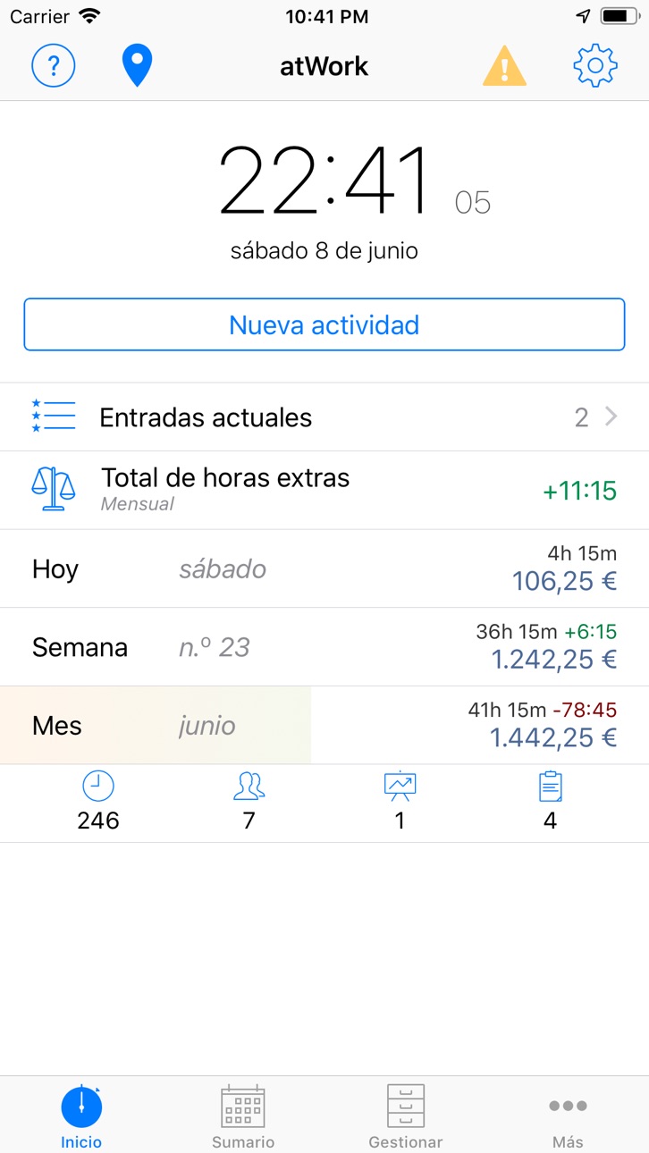 iPhone screenshot