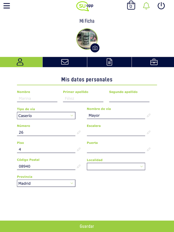 Suapp iPad screenshot