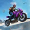 Superheros Downhill Moto Bike Xtreme and bike racing game is going to be the best bike driving and trial racing stunt game