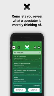 xeno - reveal a thought iphone capturas de pantalla 1