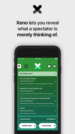 Screenshot von Xeno - Reveal A Thought auf dem iPhone 1