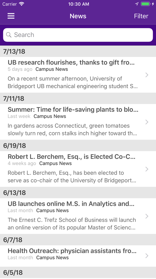 #4. Purple Knights (iOS) 由: University of Bridgeport
