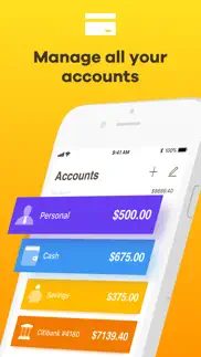 checkbook - account tracker iphone images 1