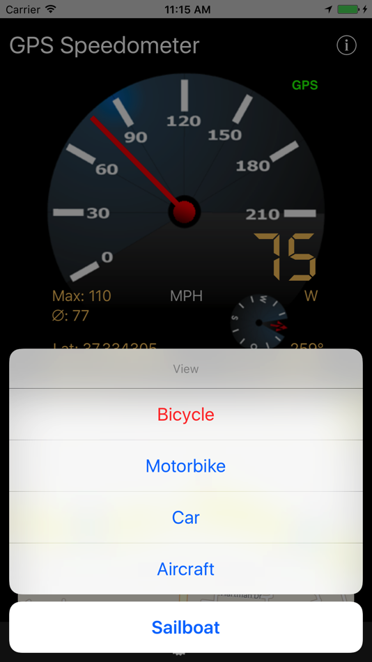 #3. GPS-Speedometer (iOS) 由: Kai Bruchmann