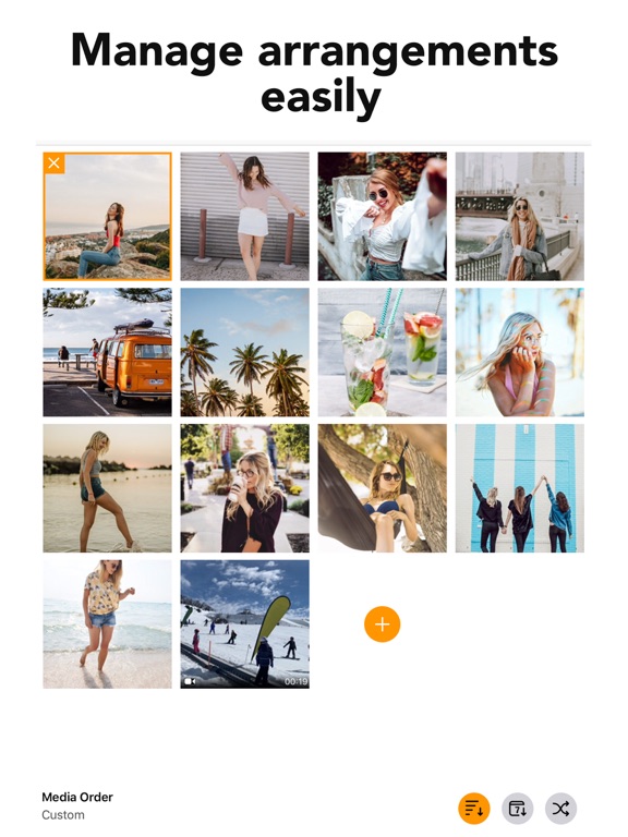 Slideshow Maker Video & Photo iPad screenshot 4 - Photo & Video app