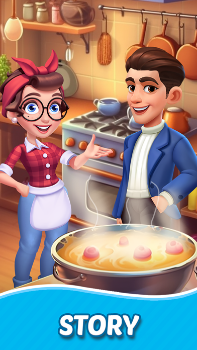 Merge Cooking:Theme Restaurant Screenshot