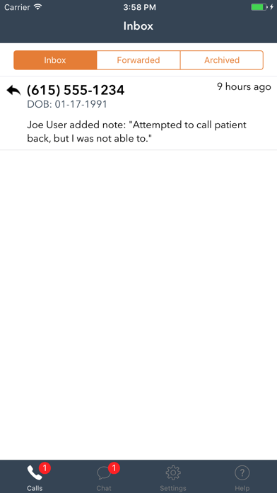Screenshot #1 pour Clarus OnCall