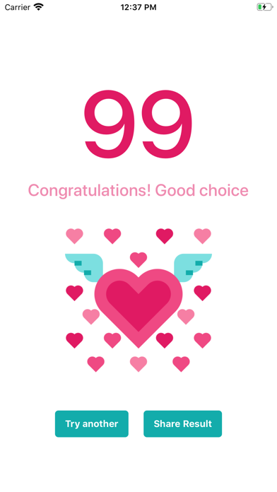 Love Calculator New iPhone screenshot