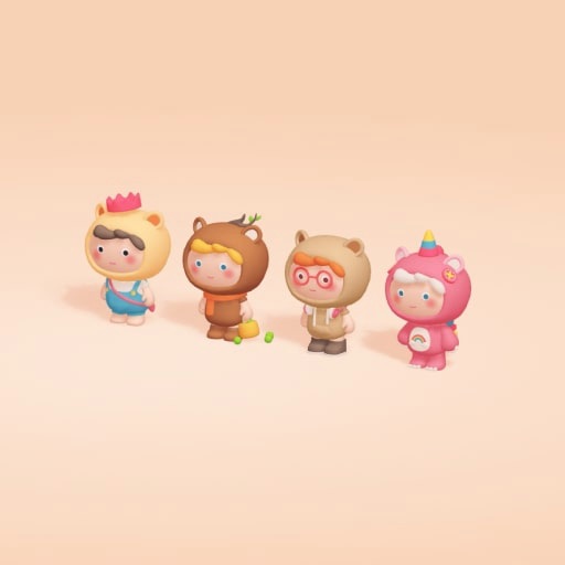 Tiny Buddy: 3D Characters app icon