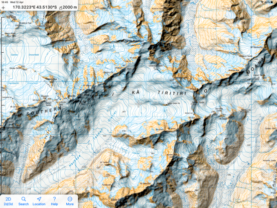Screenshot #4 pour 3D Map New Zealand