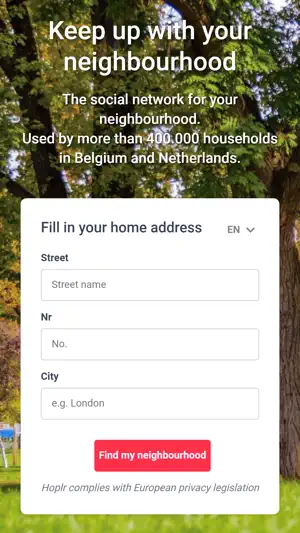 Hoplr screenshot 1