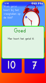 Klokkijken oefenen UN screenshot