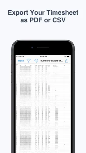 Hours & Pay Tracker: atWork screenshot 8