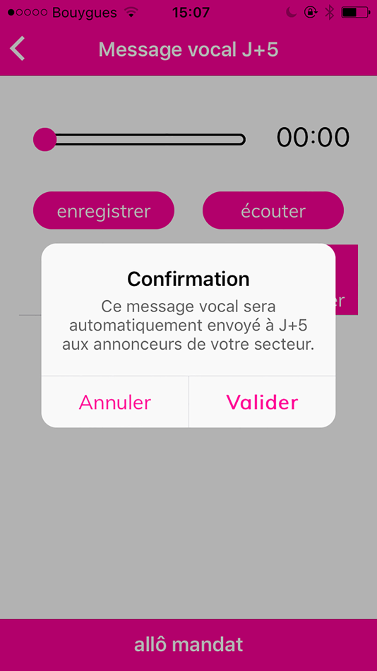 #7. Allô Mandat Recorder (iOS) Podle: Acheter-louer.fr