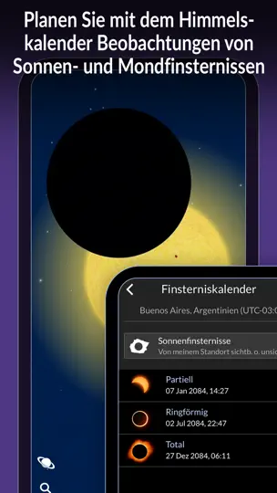 Screenshot von The Sky Pro By Redshift auf dem iPhone 8