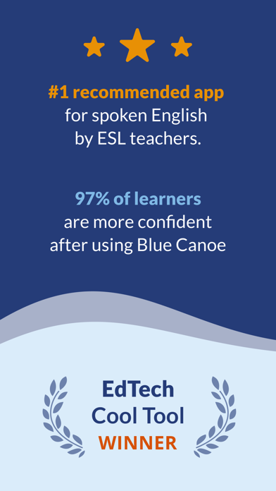 Blue Canoe: Speak English Screenshot