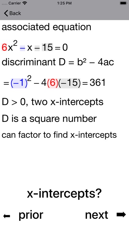 Quadratic Inequalities screenshot-3