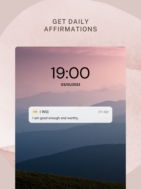 I will - Daily Affirmations