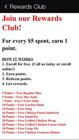 Angelo’s Pizza & Pasta screenshot 3