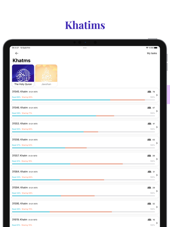 Azan Time Pro iPad app afbeelding 4