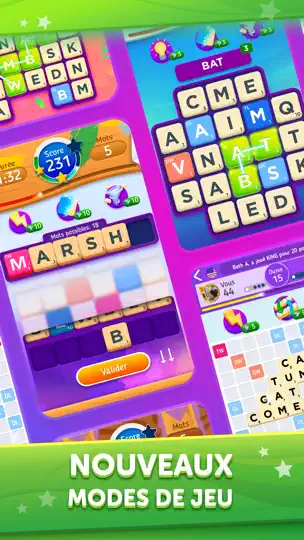 Capture d'écran de Scrabble® GO: La Fête Des Mots sur iPhone 3