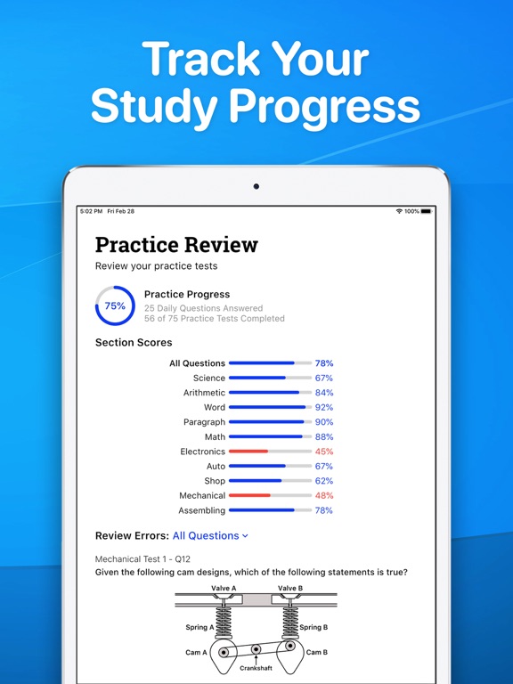 ASVAB Test Prep 2026 iPad screenshot 4 - Education app