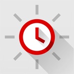 Download Red Clock - Weather & Alarm app