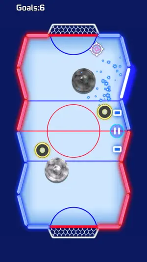 Glow Hockey Strike screenshot 2
