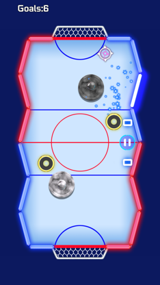 Glow Hockey Strike screenshot 2