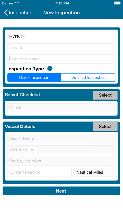 Screenshot #3 pour Marine Vessel Inspection