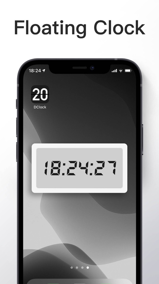 #4. DClock - Digital Flip Clock (iOS) 由: 少杰 施