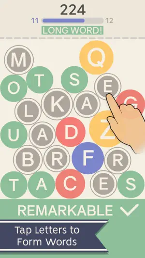 Letter Drop Word Puzzle Game screenshot 2