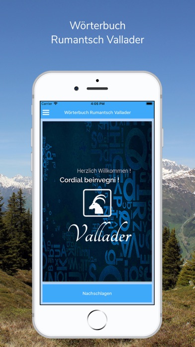 Screenshot #1 pour Wörterbuch Rumantsch Vallader